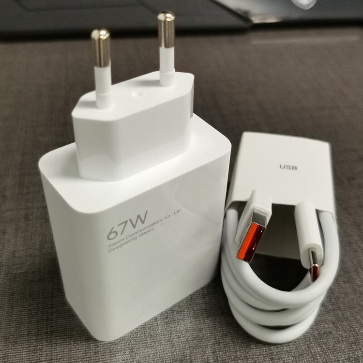 شارژر دیواری 67 وات اصلی به همراه کابل تبدیل USB-C