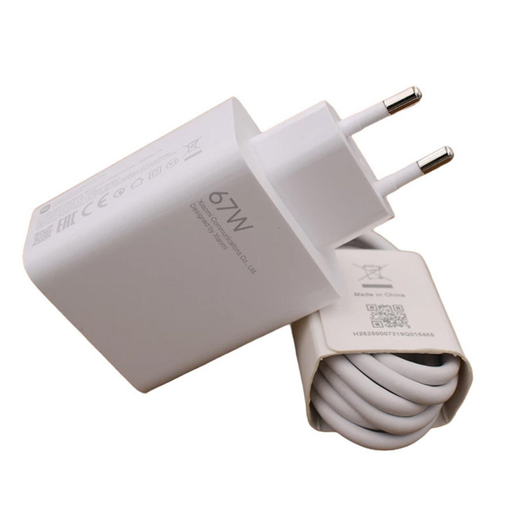 شارژر دیواری 67 وات اصلی به همراه کابل تبدیل USB-C